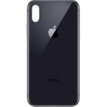 IPHONE X ARKA KAPAK (SİYAH)